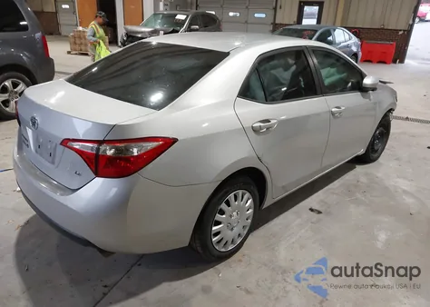 2016 Toyota Corolla Le z USA, uszkodzony, nr VIN 2T1BURHE1GC557355
